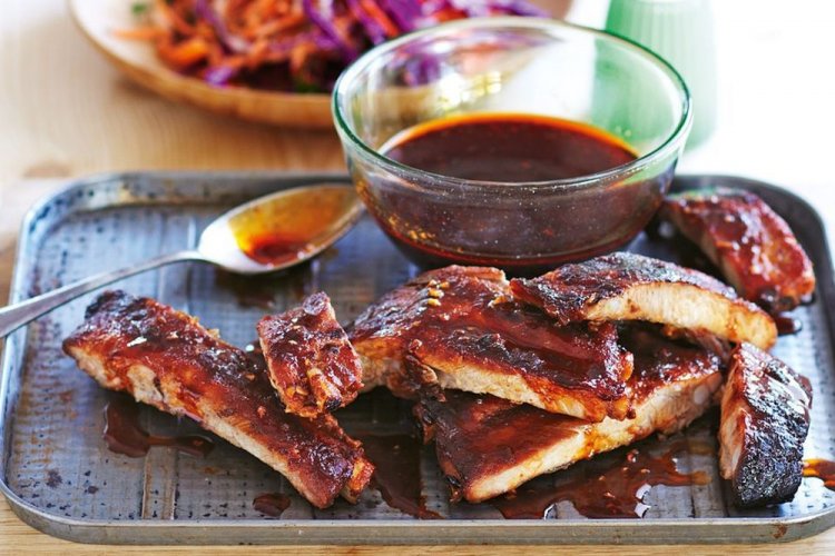 Маринад с пивом для свиных ребрышек