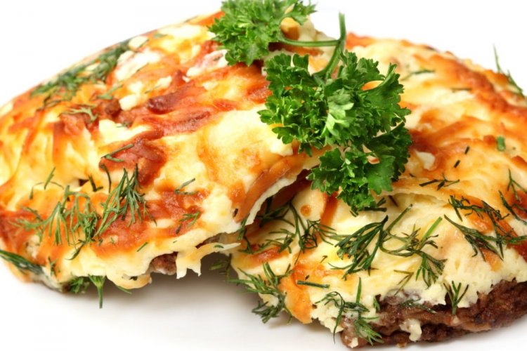 Печеночные отбивные под сыром