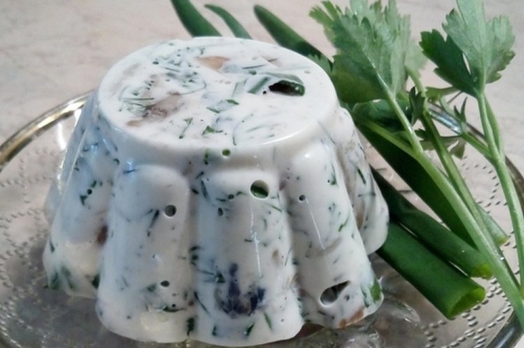 Желе с селедкой