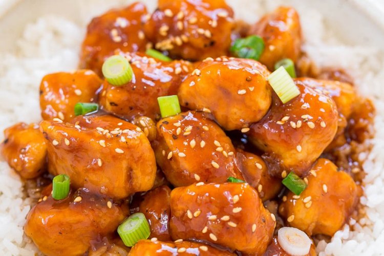 Курица с карри в кисло-сладком соусе