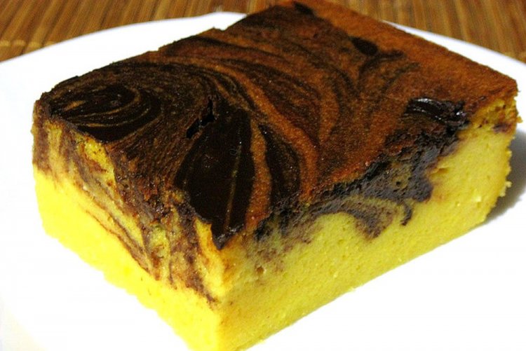 Запеканка из тыквы с шоколадом