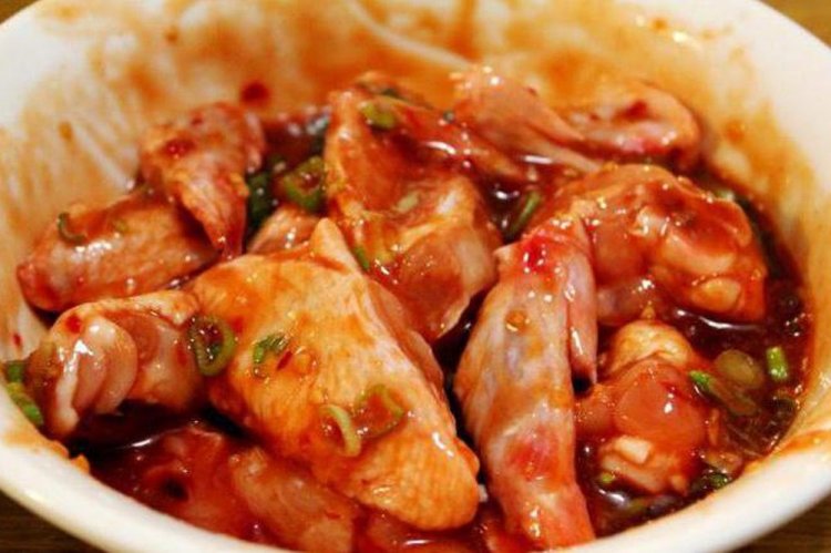 Маринад для шашлыка из куриных крылышек