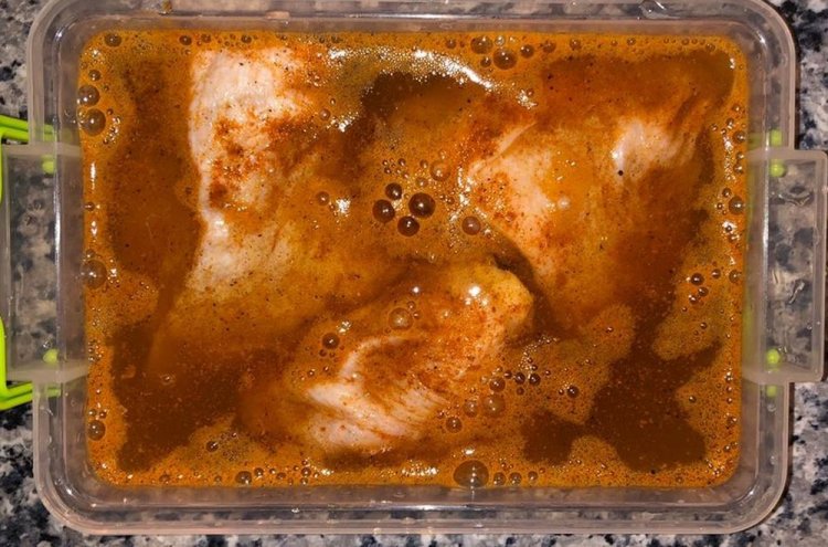 Маринад с темным пивом для куриных крылышек