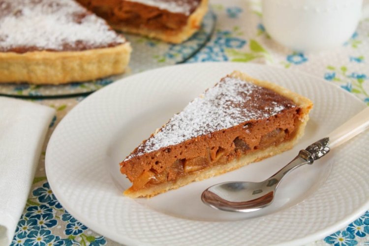 Яблочная прослойка со сгущенкой