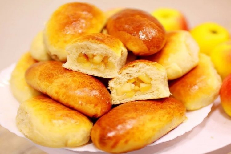 Яблочная начинка с грецкими орехами