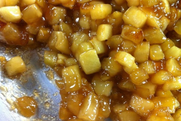 Яблочная начинка с крахмалом