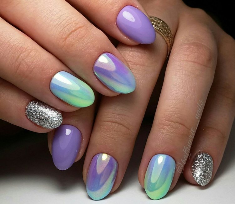 Переливающийся градиент