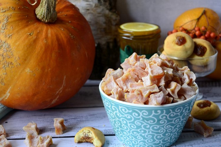 Цукаты из тыквы без варки