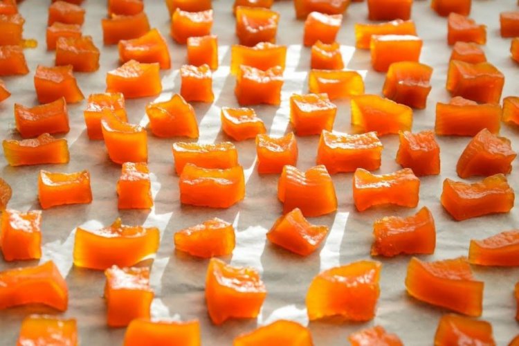 Цукаты из тыквы без сахара