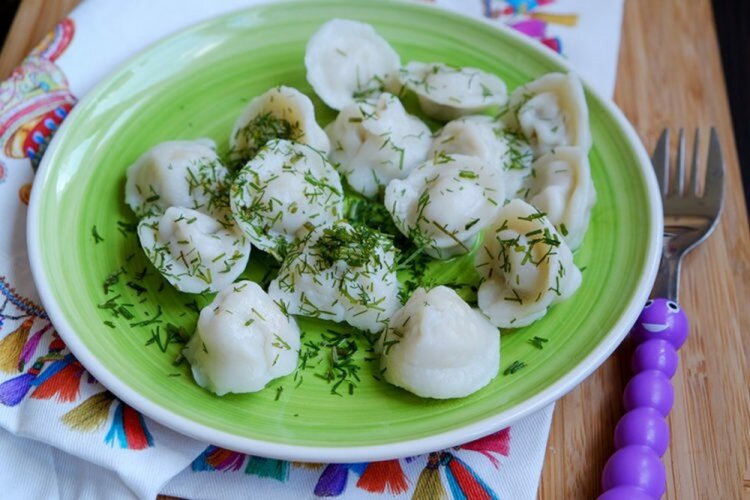 Пельмени из рисовой муки