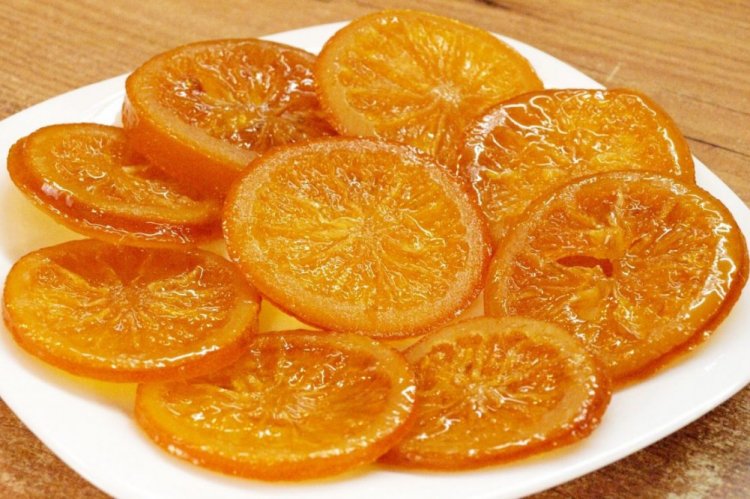 Карамелизированные апельсины