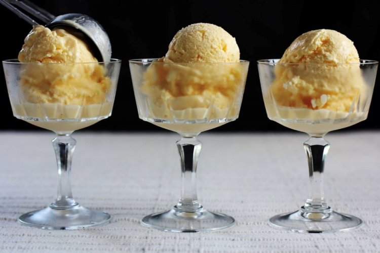 Сырное мороженое