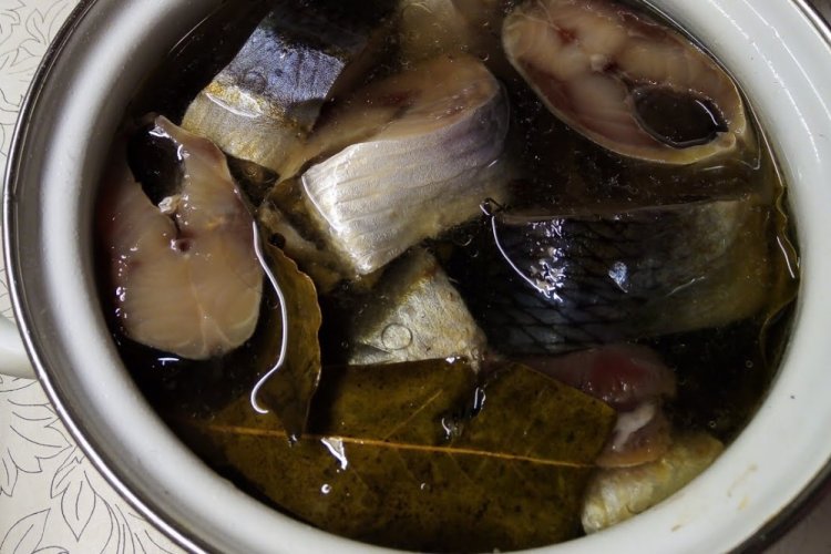 Сельдь в чайном маринаде