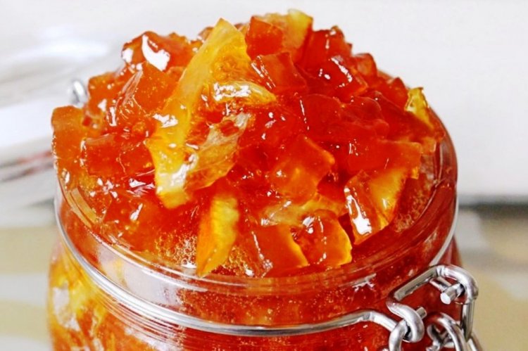 Варенье из тыквы с лимоном и вишней