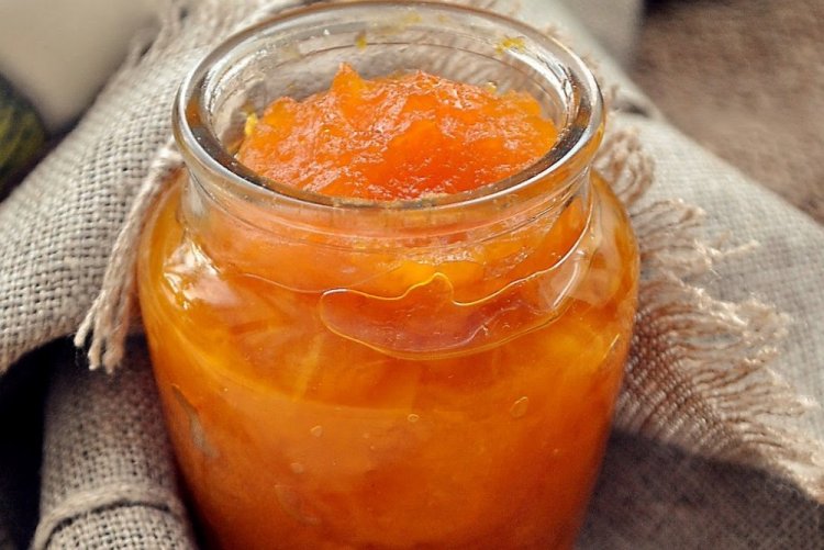 Варенье-пятиминутка из тыквы с лимоном