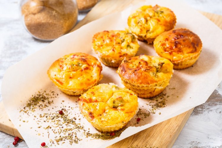 ПП маффины из сырого куриного фарша