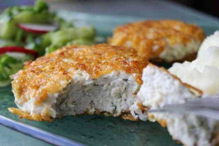 Котлеты с курицей и творогом