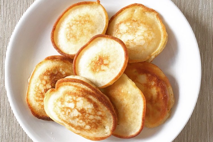 Оладьи на молоке и рисовой муке