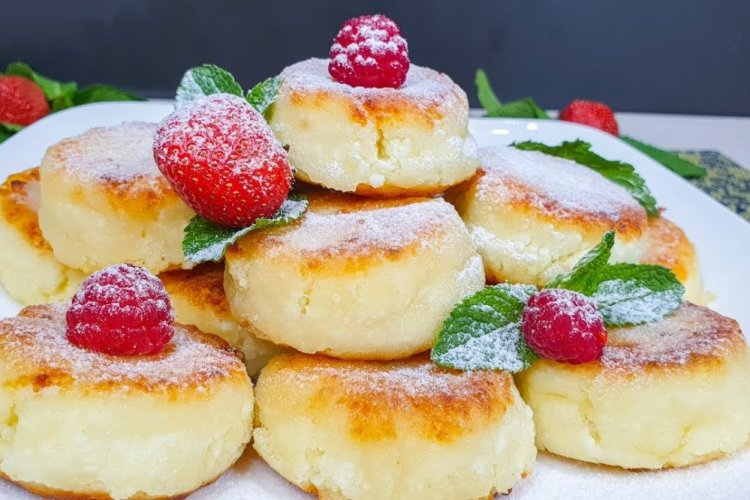 Сырники с рисовой мукой и манкой