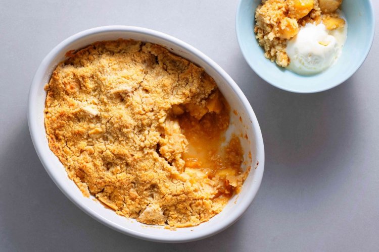 Яблочный крамбл с тыквой