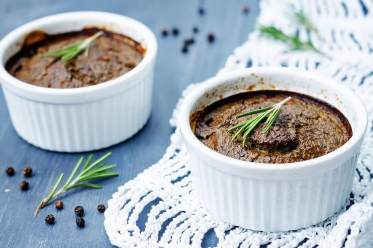 Пудинг из куриной печени