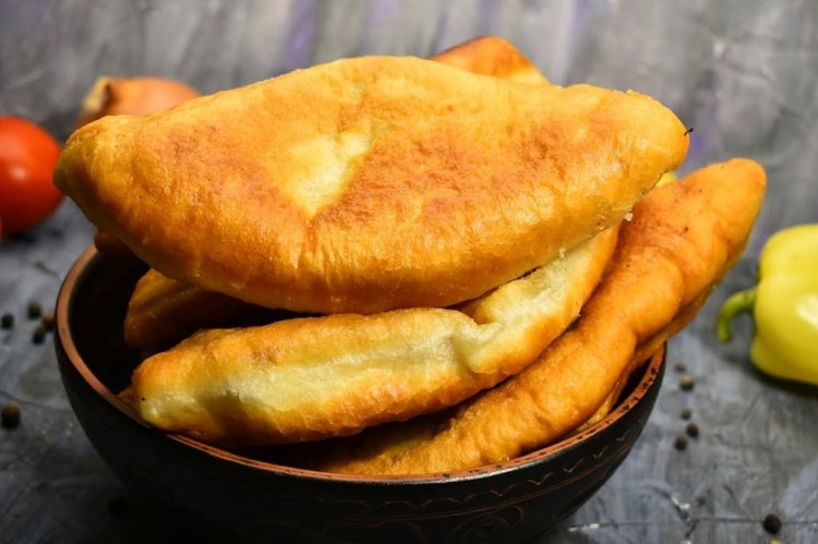 Жареные пирожки с картошкой