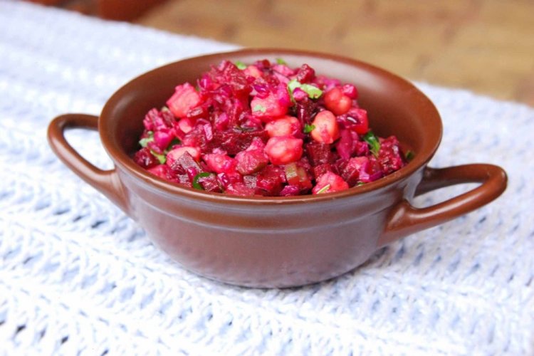 Винегрет с нутом