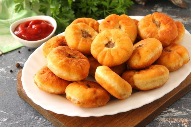 Беляши на сковороде