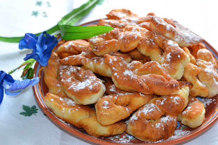 Пышки-вертушки на кефире