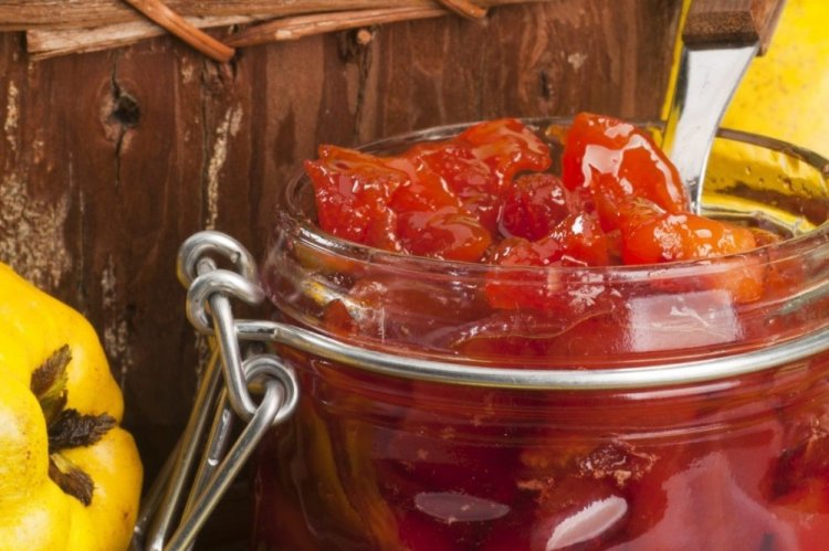 Варенье из айвы и винограда