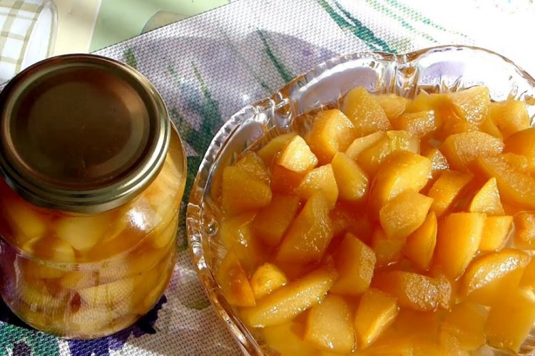 Варенье из айвы с яблоками