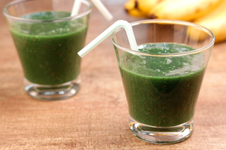 Жиросжигающий смузи со спирулиной