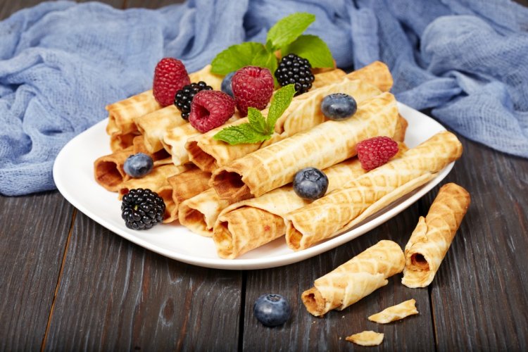 20 рецептов вафельных трубочек, которые готовятся проще простого
