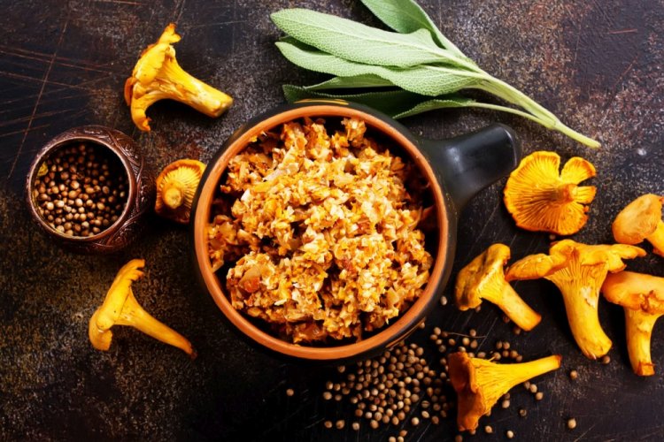 Грибная икра из лисичек на зиму