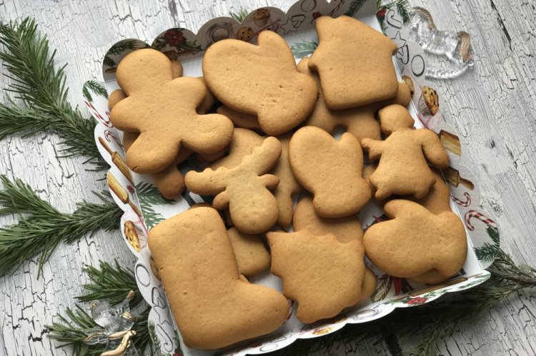 Имбирные пряники на молоке