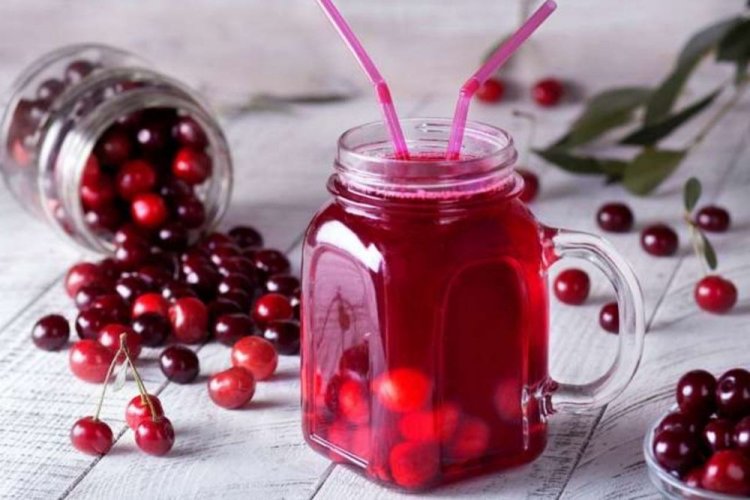 Вишневый компот с черешней