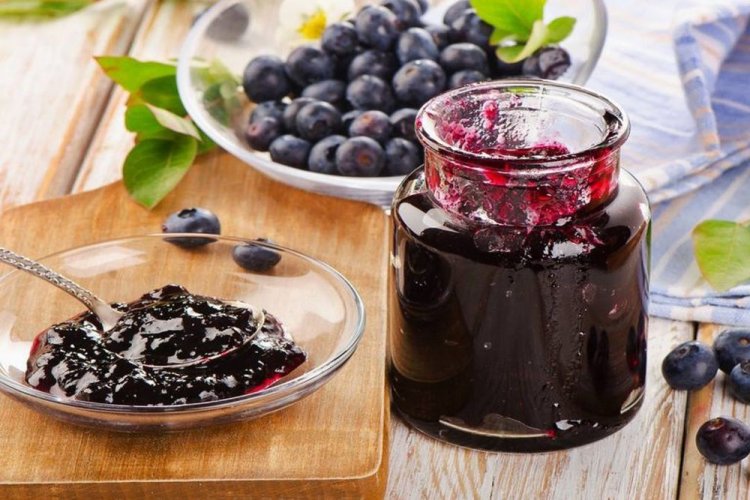 Варенье из черники через мясорубку