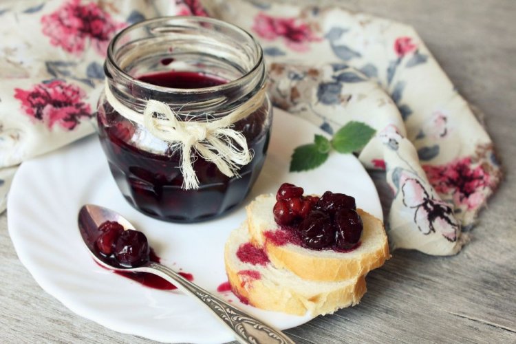 Варенье из черники и вишни