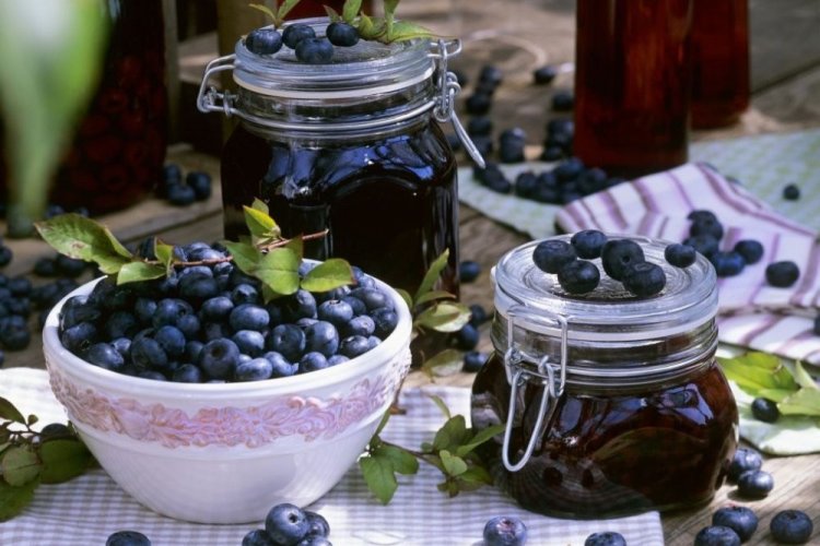 Варенье из черники без варки