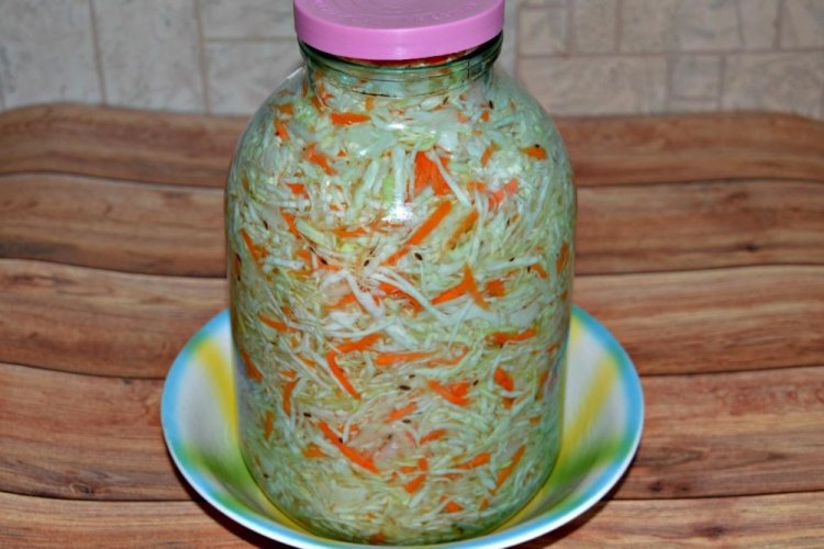 Капустные щи на зиму