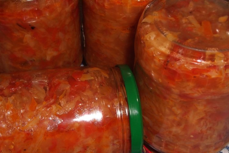 Капуста в томате в мультиварке