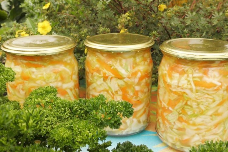 Квашеная капуста с водкой на зиму