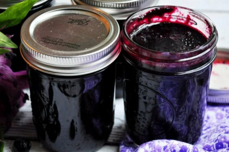 Джем из черники с апельсином