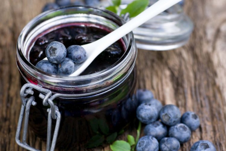 Джем-пятиминутка из черники