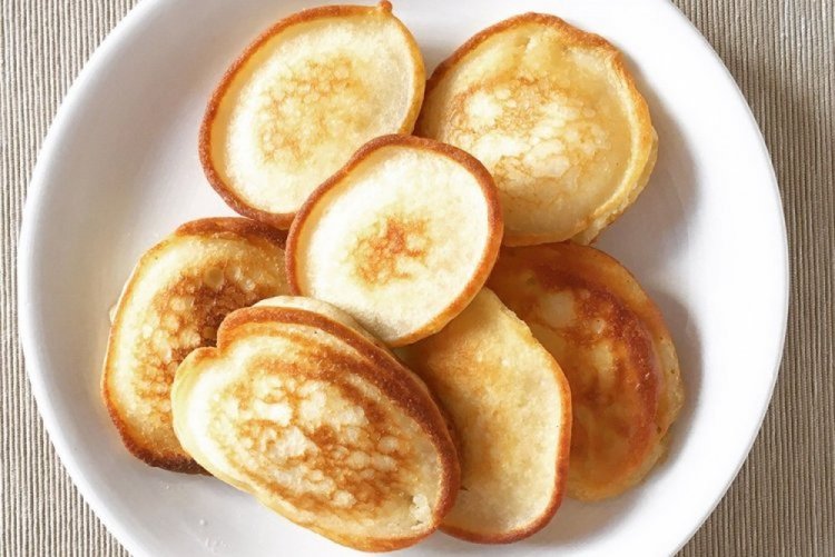 Оладьи на сметане и рисовой муке