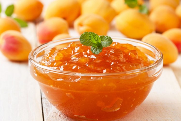 Конфитюр из абрикосов с сиропом