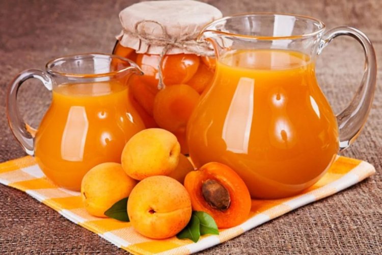 Компот из абрикосов с мякотью