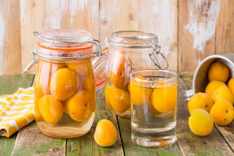 Компот из абрикосов без сахара