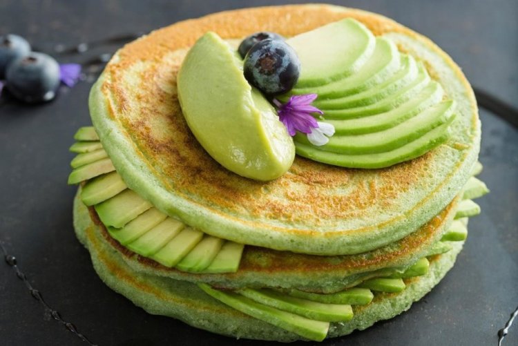 Панкейки из авокадо
