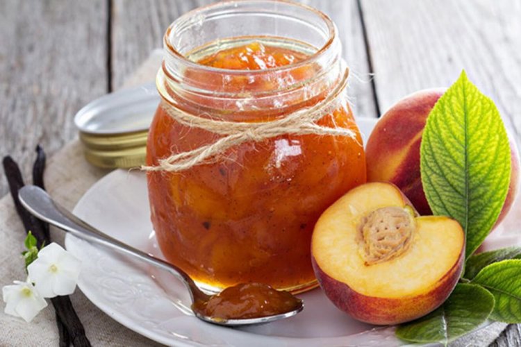 Персиковое варенье-пятиминутка